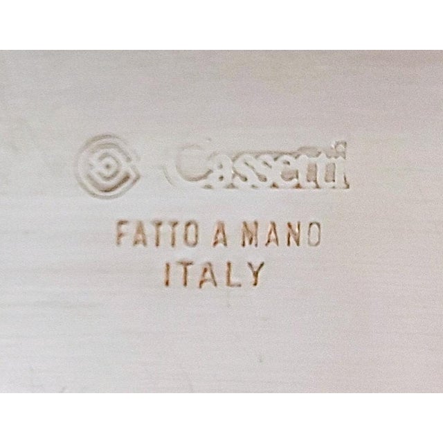 Large Vintage Italian Cassetti Silver Plated Serving Dish with Lid and Pyrex Insert, 1970s For Sale - Image 11 of 13