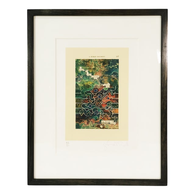 Tom Phillips, A Humument, 1970s, Lithograph For Sale