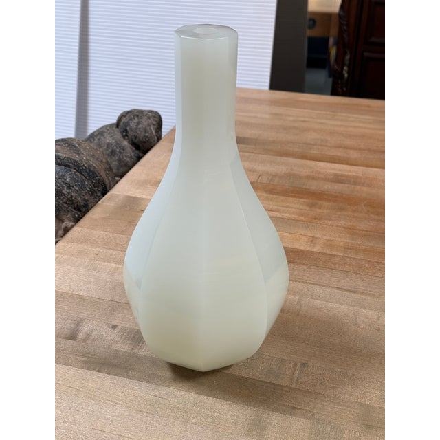 Baker Furniture Baljade Beveled Vase For Sale - Image 10 of 12