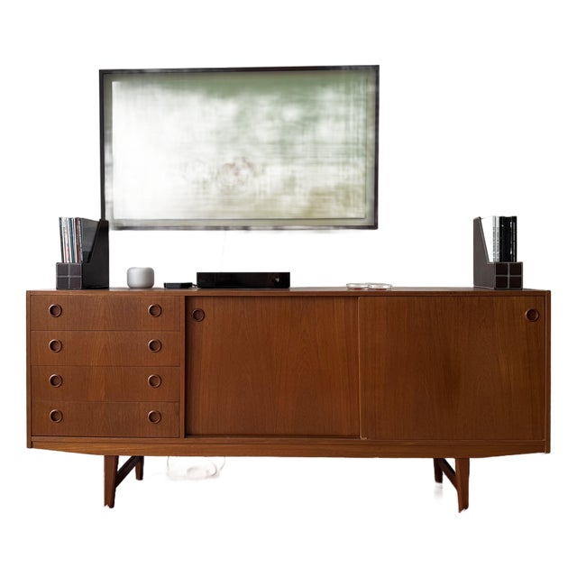 Avikka Teak Sideboard / Credenza, Sweden, 1960s For Sale