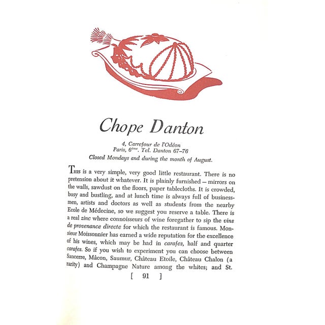 1950s "Paris Cuisine" 1952 Beard, James A. And Watt, Alexander For Sale - Image 5 of 12