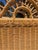 Vintage Coastal Nantucket Wicker Screen For Sale - Image 12 of 17