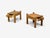 Wood Swedish Modern, Nightstands, Pine, Leather, Sweden, 1970s For Sale - Image 7 of 13
