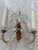 Glass Vintage Pair of Petit French Sconces. For Sale - Image 7 of 10