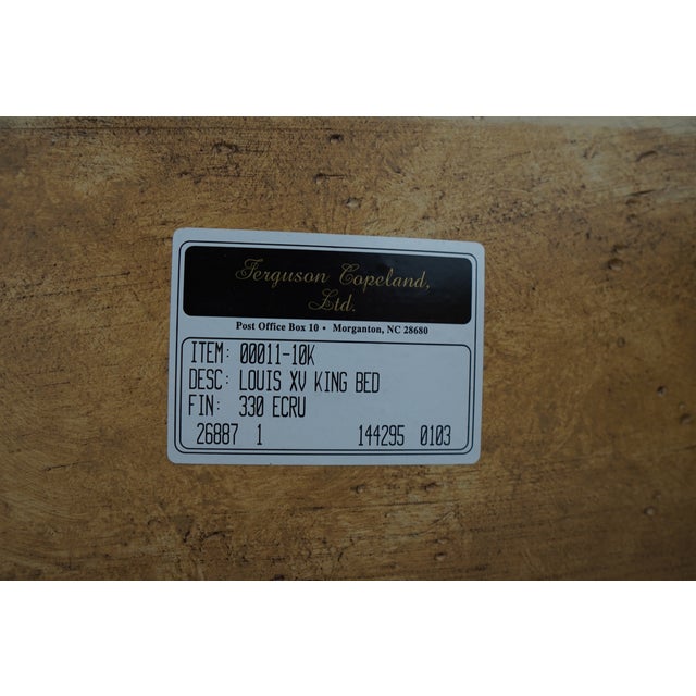 Ferguson Copeland California King Bed Louis XV For Sale - Image 14 of 15