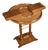 Small Art Deco Oak Smoking Table, 1930s For Sale
