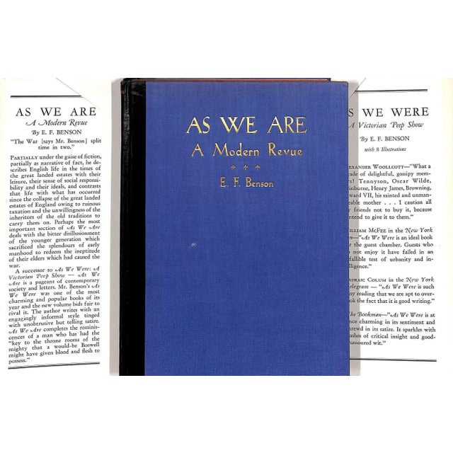 BENSON, E.F. [307] pp. Longmans, Green and Co. 1932 Second Edition 8 3/4" x 5 7/8" Jacket design by FM