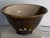 Shabby Chic Crackle Glaze Studio Art Pottery High Wall Bowl Signed Gail Jones For Sale - Image 3 of 10