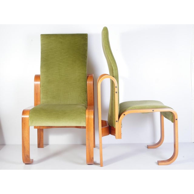 Set of Mid-Century Brutalist Armchairs by Jan Bocan for Ton, 1972 For Sale - Image 6 of 18