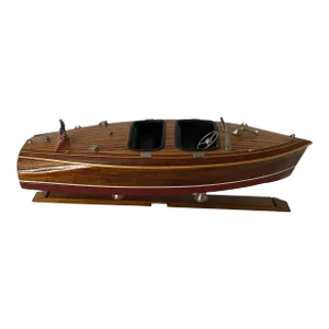 Vintage Wooden Chris Craft Model Boat