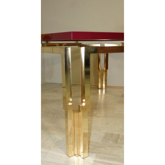 Lacor/TA Square Table by Fabrizio Smania for Studio Smania Interni, 1970s For Sale - Image 6 of 18