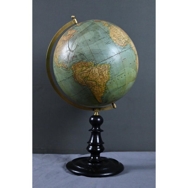 Terrestrial Globe from Hachette, 1870s For Sale - Image 15 of 18