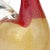 Mid 20th Century Vintage Murano Seguso Vetri d'Arte Red Head Gold Flecks Body Italian Art Glass Baby Duck Bird Figure For Sale - Image 5 of 7