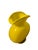 Art Deco Yoav Greenberg Studios Hand-Blown Yellow Art Glass Vase – 11" – Asheville, Nc For Sale - Image 3 of 4