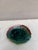English Majolica Leaf Butter Pat circa 1890.