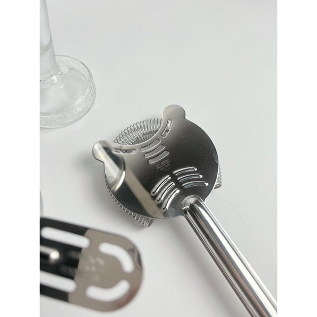 1980s Vintage Italian Cocktail Shaker Set by Matteo Thun for Alessi, 1980s, Set of 4 For Sale - Image 5 of 6