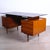 Modern Wooden Desk with Drawers, 1950s For Sale - Image 4 of 18