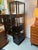 Brown Tall Display Cabinet in Wood, Mid-Century Modern Style, USA, 1970s For Sale - Image 8 of 11