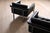 Black Vintage Model 6912 Lounge Chairs in Black Leather by Horst Brüning for Kill International, Germany, 1967, Set of 2 For Sale - Image 8 of 18