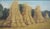 After the Harvest - Mid Century Landscape in Oil on Canvas by Bern Burger For Sale - Image 4 of 6