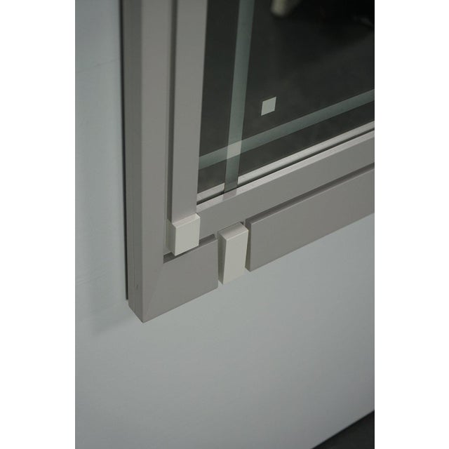 Gray Dutch Bossche School Mirror For Sale - Image 8 of 14