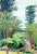Framed original, affordable art! "At the Park", plein air summery sketch of botanical garden with seascape in the...
