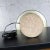 Mid 20th Century Chrome & Black Faux Leather International Style Cylindrical Table Lamp After Walter Von Nessen For Sale - Image 12 of 13