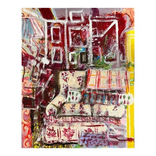 Interior Portrait Original Artwork "Just Starting..." by Shann Spishak For Sale