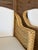 Tan Pair of Vintage Michael Taylor Style Braided Rattan Wicker Lounge Armchairs For Sale - Image 8 of 12