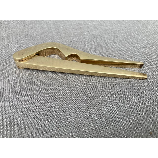 Mid Century Brass Carl Aubock Nut Cracker For Sale - Image 9 of 12