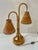French French Bamboo & Rattan Double Light Table Lamp For Sale - Image 3 of 16