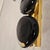 Pair of Gold Murano Glass, Mid Century Modern Sconces, Italy 1980s For Sale - Image 10 of 11