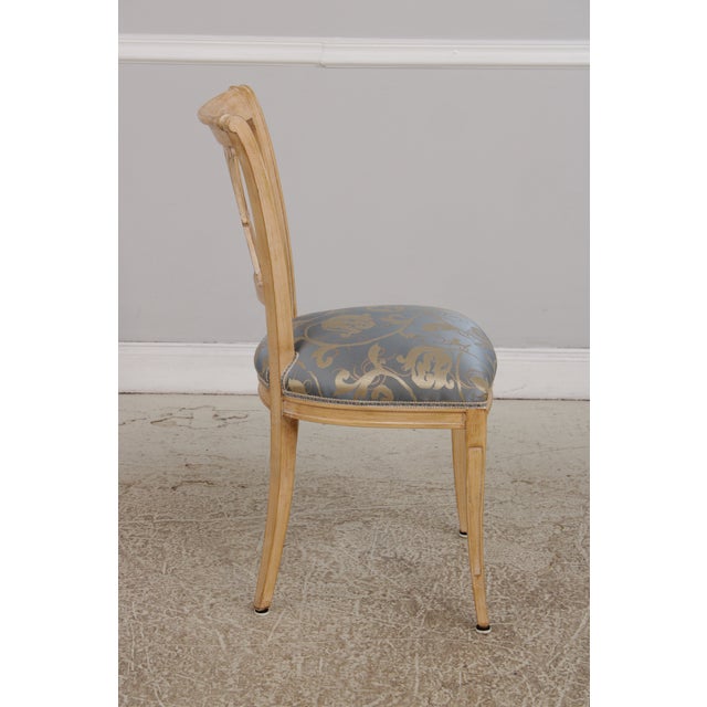 Italian Neoclassical Dining Room Table & Chairs Set For Sale - Image 12 of 18