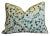 Designer Green Ivy Floral Botanical Feather/Down Pillow 24" X 18" For Sale - Image 4 of 6