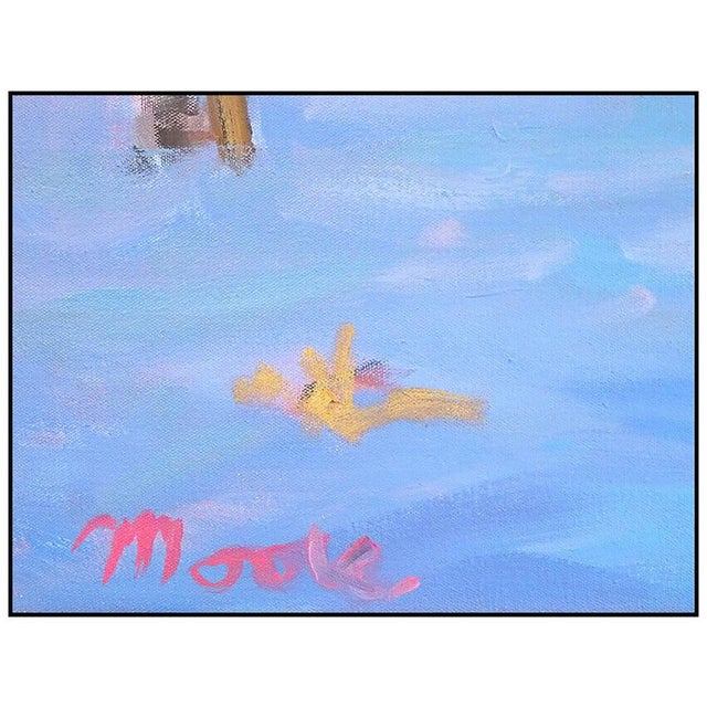 French Mid 20th Century Setting Sun of Winter, Scott Moore For Sale - Image 3 of 4