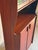 Rosewood Corner Cabinet With Stained Glass Storage Hutch Danish Mid-Century Modern 1960s For Sale - Image 10 of 12