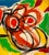 Walter Gaudnek Abstract Figures Oil on Canvas For Sale - Image 4 of 7
