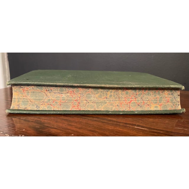 Paper 1920s Marbled Decorative Book For Sale - Image 7 of 7