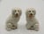 English Antique English Staffordshire Dogs With Baskets, a Pair For Sale - Image 3 of 9