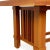 Modern Set of Taliesin Wooden Table Set in Brown Cherry Wood by Frank Llyod Wright from Cassina For Sale - Image 3 of 10