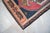 Vintage Turkish Rug 2x4 Pink Navy Hand Knotted Small Area Mat Accent Rug Doormat For Sale - Image 10 of 12