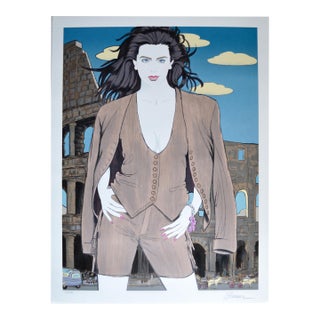 Limited Edition "Rome" Serigraph by Roy Besser For Sale