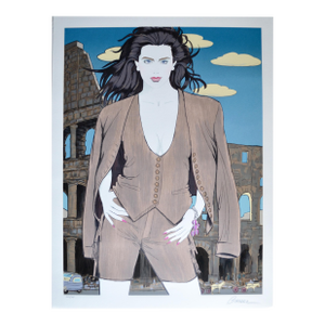 Limited Edition "Rome" Serigraph by Roy Besser