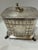 Jonas Bowen & Son 1880 Victorian Silver Plated Biscuit or Trinket Box For Sale - Image 10 of 12