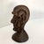 1970s Mid-Century Modern Brutalist Style Wooden Head Sculpture For Sale In San Antonio - Image 6 of 11