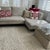 Mid-Century Modern Chunky Wool Felted Nordic Flatweave Rug in Ivory and Cream, 9x12 Ft. For Sale - Image 3 of 12