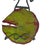 Green Vintage Catherine James Brutalist Metal Lily Pad Wall Sculpture | Signed "Catti" | Mid-Century Modern For Sale - Image 8 of 11