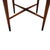 1920s Royal Furniture Robert W. Irwin Flame Mahogany Banded Octogonal Book Stand C1920 For Sale - Image 5 of 12