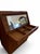 1960s Danish Modern Dyrlund Teak Drop-Front Secretary Desk & Vanity For Sale - Image 10 of 11