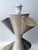 Contemporary Pair of Ceramic Cone Lamps by Antonio Cagianelli, Italy For Sale - Image 12 of 14